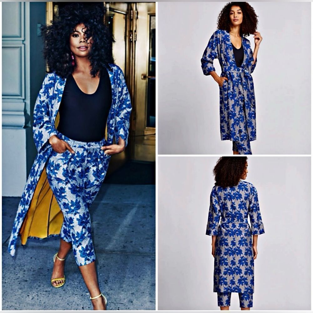 Gabrielle Union Jacquard Robe
